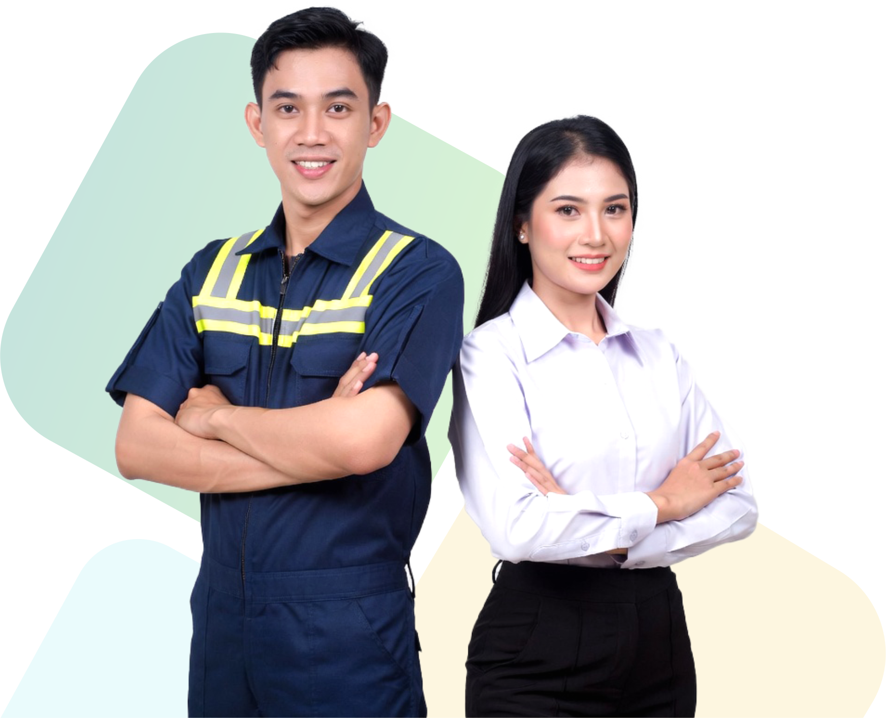 Seragam korporat premium Hello Landbouw